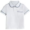 Beau Polo, Ivory - Polo Shirts - 1 - thumbnail