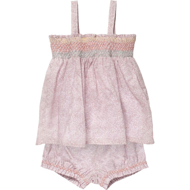 Rosie Baby Dress & Bloomer Set, Scattered Blooms