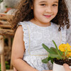 Elizabeth Dress, Sky Anemone - Dresses - 4