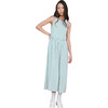 Women's Renzo A-Line Dress, Green Stripe - Dresses - 1 - thumbnail