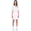 Women's Carmella Adjustable Rope Tie Dress, White - Dresses - 1 - thumbnail