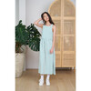 Women's Renzo A-Line Dress, Green Stripe - Dresses - 3
