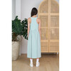 Women's Renzo A-Line Dress, Green Stripe - Dresses - 5