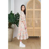 Women's Victoria Modest Ruffled Neck Dress, Spring Blooms - Dresses - 4