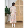 Women's Victoria Modest Ruffled Neck Dress, Spring Blooms - Dresses - 5