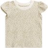 Pearl Petal Sleeve Top, Fern - Shirts - 1 - thumbnail