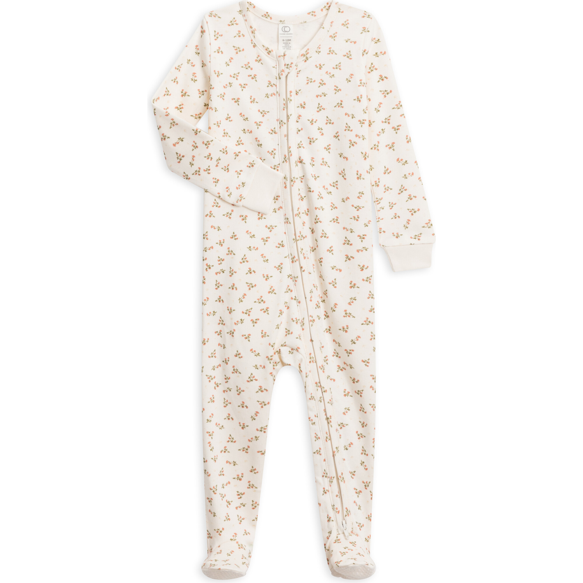 Peyton Zipper Sleeper, Wildflowers - Pajamas - 1