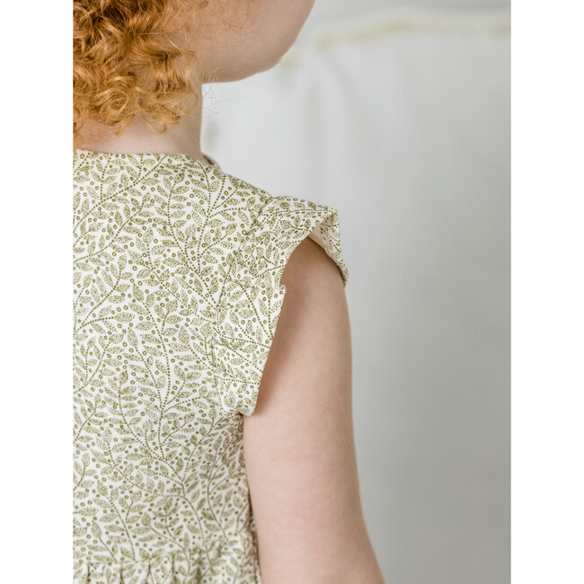 Tilly Tiered Dress, Fern - Dresses - 3