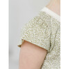 Pearl Petal Sleeve Top, Fern - Shirts - 3