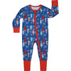 Party Pops Baby Convertible Bamboo Zippy Pajama, Blue - Pajamas - 1 - thumbnail