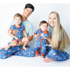 Party Pops Baby Convertible Bamboo Zippy Pajama, Blue - Pajamas - 2