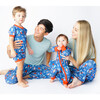 Party Pops Baby Convertible Bamboo Zippy Pajama, Blue - Pajamas - 3