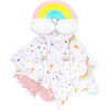 Nicky Rainbow Lovey, White - Plush - 1 - thumbnail