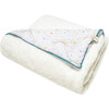 Nicky Square Plush Patoo, White - Blankets - 2