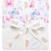 Noemi Square Plush Patoo, White - Blankets - 2