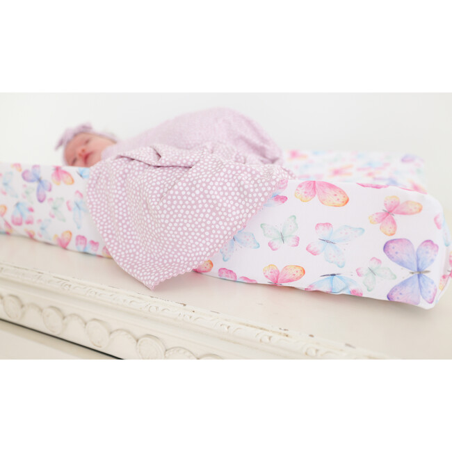 Noemi Pad Cover, White - Changing Pads - 3