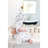 Roux Hooded Towel, White - Towels - 5