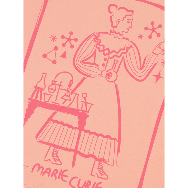 Women's Marie Curie Short Sleeve Reimagined Trailblazer Tee, Pink - Tees - 2