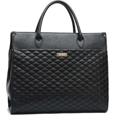 Monaco Tote Bag | Ebony Black - Diaper Bags - 2