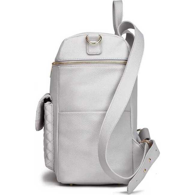 Monaco Diaper Bag | Stone Grey - Diaper Bags - 3