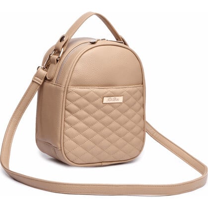 Monaco Snack Bag | Latte Brown - Diaper Bags - 2