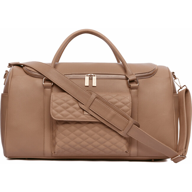 Monaco Travel Bag | Latte Brown - Diaper Bags - 2