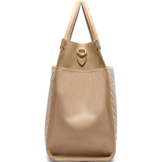 Monaco Tote Bag | Latte Brown - Diaper Bags - 4