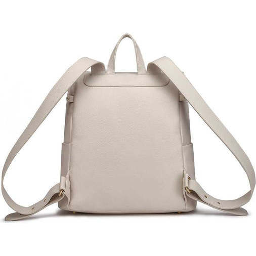 Monaco Diaper Bag | Pearl White - Diaper Bags - 5