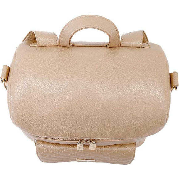 Monaco Diaper Bag | Latte Brown - Diaper Bags - 6
