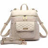 Petit Monaco Diaper Bag | Pearl White - Diaper Bags - 1 - thumbnail