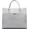 Monaco Tote Bag | Stone Grey - Diaper Bags - 1 - thumbnail