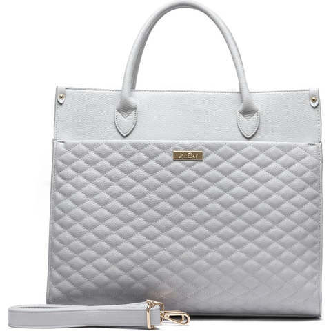 Monaco Tote Bag | Stone Grey - Diaper Bags - 2