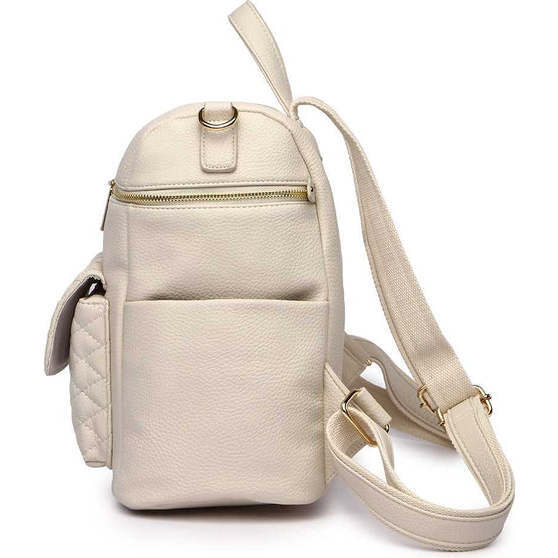 Petit Monaco Diaper Bag | Pearl White - Diaper Bags - 4