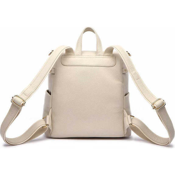 Petit Monaco Diaper Bag | Pearl White - Luli Bebé Bags  display picture 1