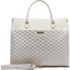 Monaco Tote Bag | Pearl White - Diaper Bags - 5