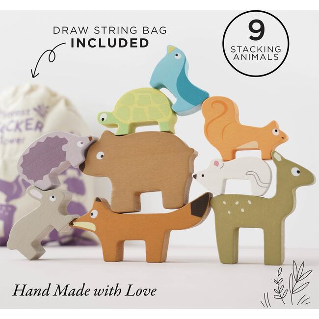 Forest Stacker Tower & Bag - Developmental Toys - 2