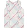 Plaid Ruffle Sleeveless Top And Short Set, Multicolors - Mixed Apparel Set - 1 - thumbnail