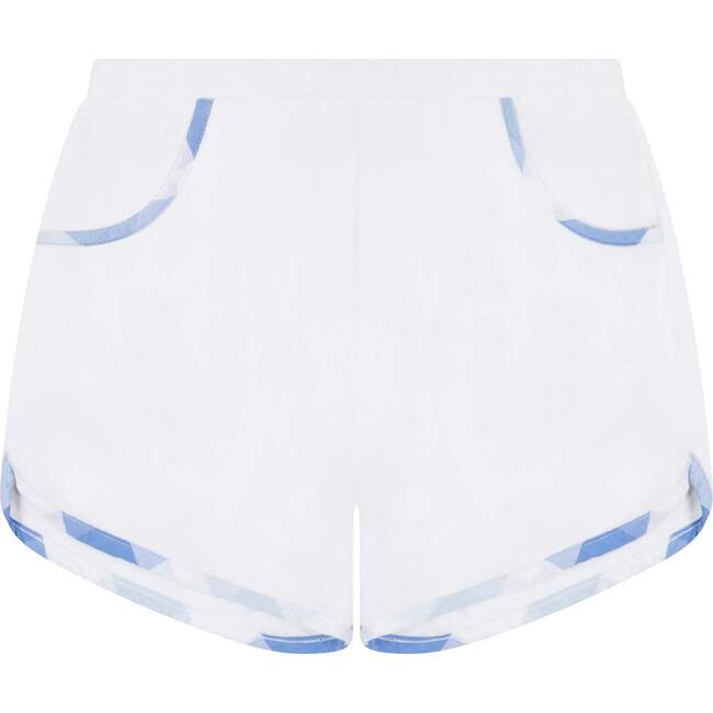 Terry 2-Piece Top And Short Set, Bright White - Mixed Apparel Set - 5