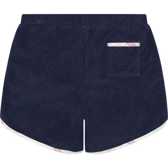 Terry 2-Piece Top And Short Set, Navy Solid - Mixed Apparel Set - 4