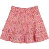 Print Top And 2-Tiered Skirt Set, Paisley - Mixed Apparel Set - 6