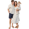 Women's Liv Ruffle Shoulder Strap Print Dress, Lobster Check - Dresses - 1 - thumbnail