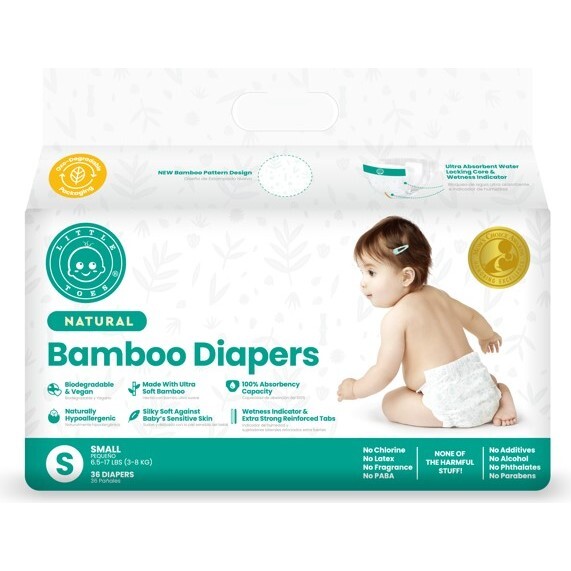 Bamboo Diapers (36 Count)