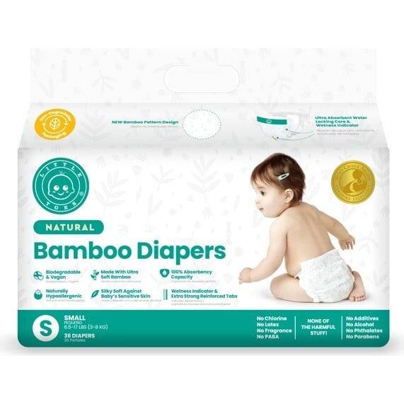 Bamboo Diapers (36 Count)