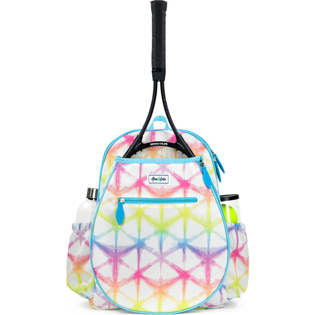 Jr Love Tennis Backpack, Rainbow Shibori