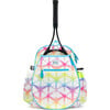 Jr Love Tennis Backpack, Rainbow Shibori - Backpacks - 1 - thumbnail