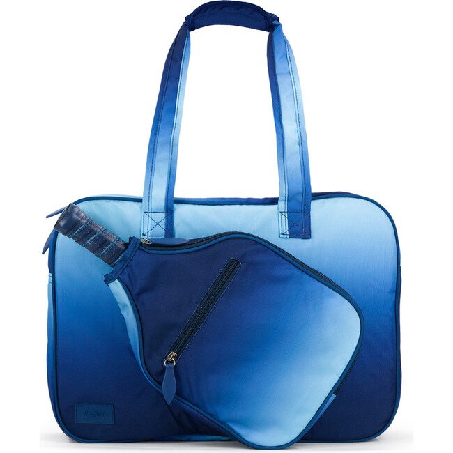 Pickleball Tote, Navy Ombre