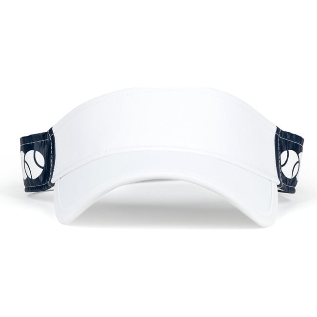 Head in the Game Visor, Tennis Ball Overlap - Hats - 3