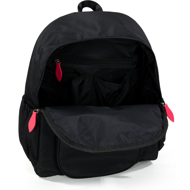 Pickleball Time Backpack, Black - Bags - 4