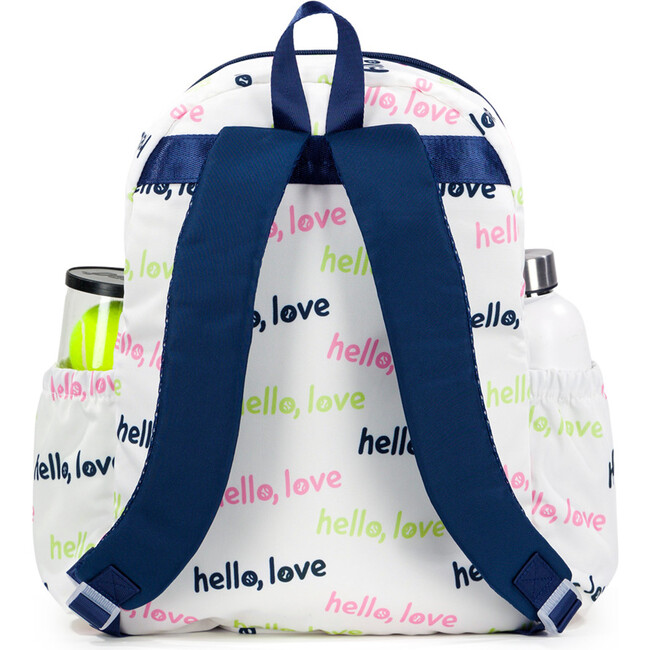 Big Love Tennis Backpack, Hello Love - Backpacks - 3
