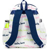Big Love Tennis Backpack, Hello Love - Backpacks - 3
